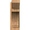 Ekena Millwork Imperial Slat Smooth Outlooker, Western Red Cedar, 7 1/2"W x 22"D x 22"H OUT08X22X22IMP06SWR - alternate 2